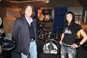 Veronica Bellino with UK Soultone Rep. Adrian Darby